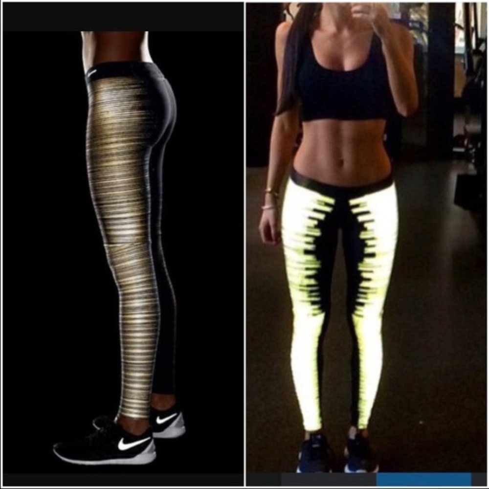 Nike Flash Gold Reflective Leggings